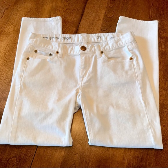 J. Crew Matchstick Crop Jeans